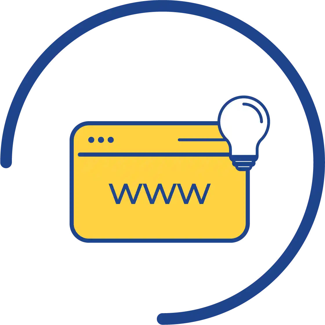 Icono desarrollo web